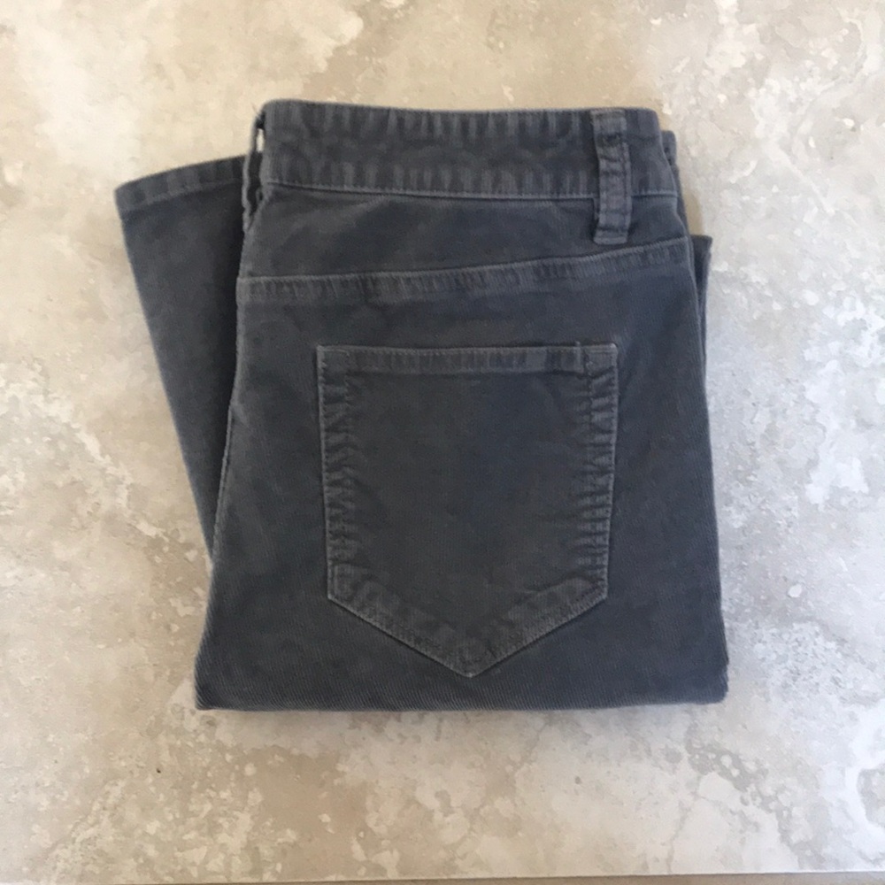 Like New! Grey Corduroy Pants - 6 Long